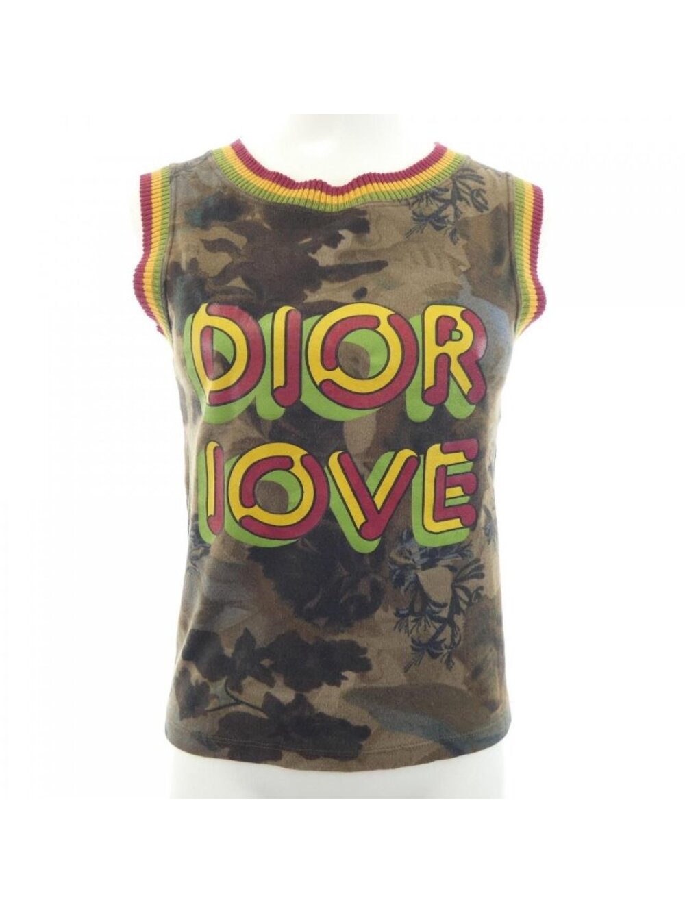 Dior Vintage Rasta Tank Top